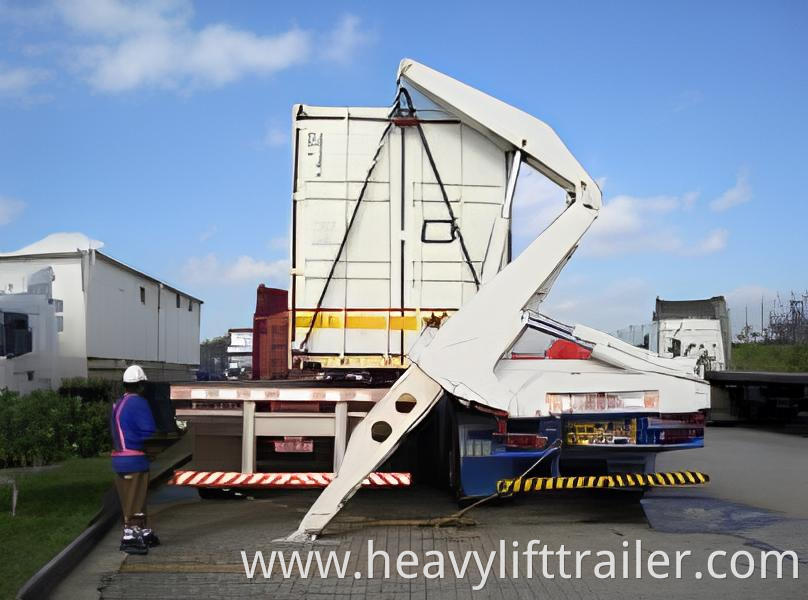 40ton loading capacity Container side loader (side lifter)